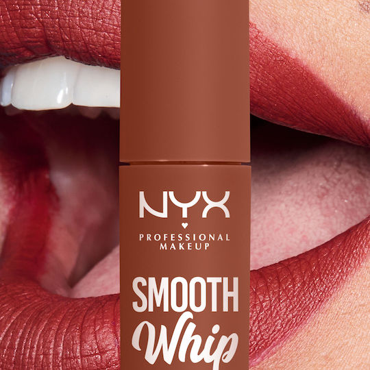 NYX Professional Makeup Smooth Whip Matte Lip Cream Течен Червило Мат Faux Fur 4мл