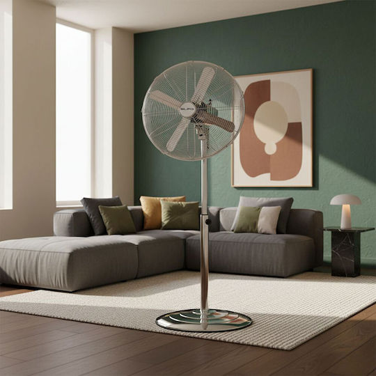 Silifo Ανεμιστήρας Ορθοστάτης 50W Διαμέτρου 40cm