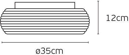 VK Lighting Πλαφονιέρα 35εκ. LED VK Lighting Πλαφονιέρα 35εκ. LED