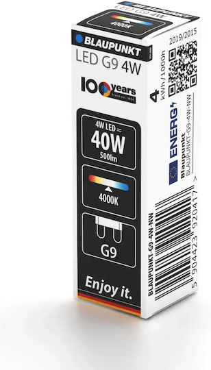 Blaupunkt LED Bulb 4W for G9 Socket Natural White