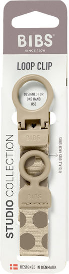 Bibs Клипс За Биберон - Loop Clip Pacifier Chain Оранжев