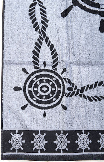 Comfort Gray Beach Towel 170x90cm