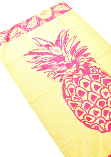 Comfort Yellow Beach Towel 170x90cm