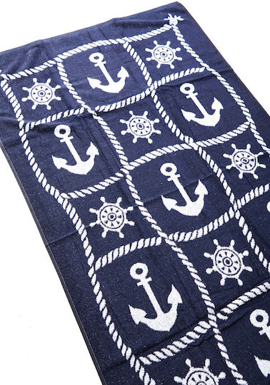 Comfort Blue Beach Towel 170x90cm