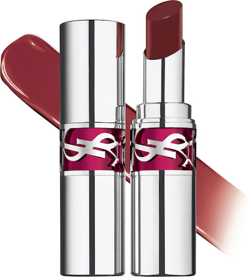 Ysl Loveshine Candy Glaze Lipstick Matte Burgundy Temptation 3.2gr