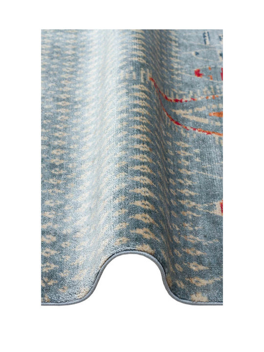 SteweHome Rectangular Turquoise Rug 200x290cm