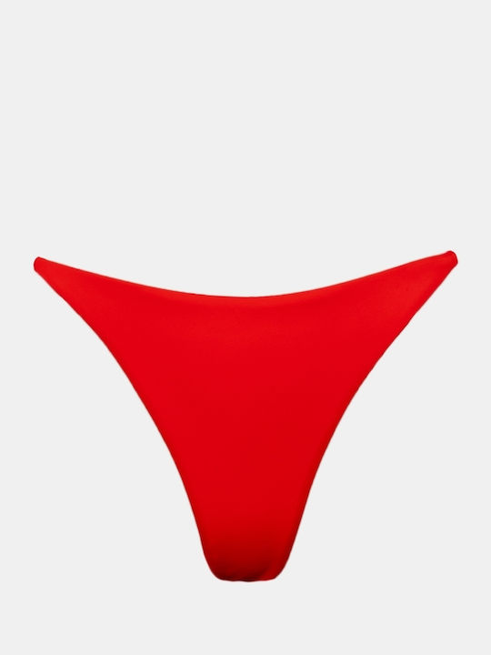 Bikinihosen Zeichenfolge Rot