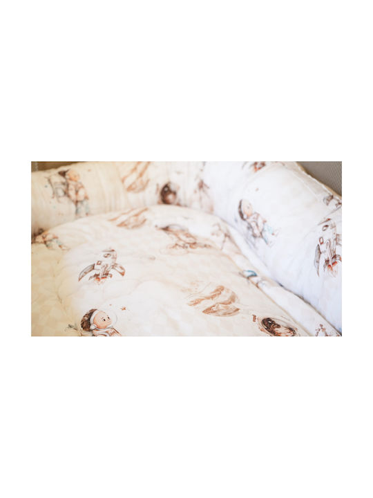 Grandes Suenos Baby-Kissen Nest Beiges 80x100cm