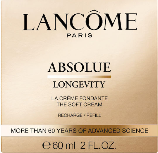 Lancome Absolue Longevity Refill Κρέμα Προσώπου Ημέρας για Αντιγήρανση, Σύσφιξη & Ανάπλαση με Κολλαγόνο 60ml