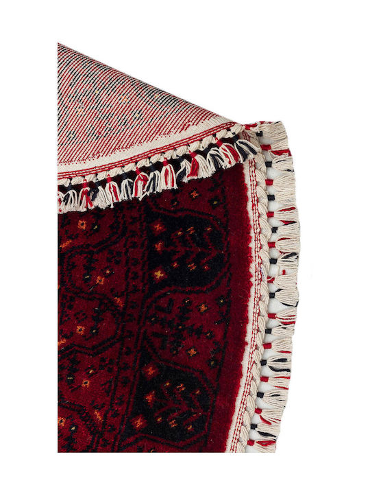 SteweHome Handmade Red Runner Rug 90x150cm