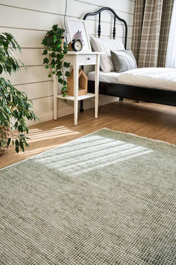 SteweHome Χαλί Ορθογώνιο Πράσινο 120x250cm