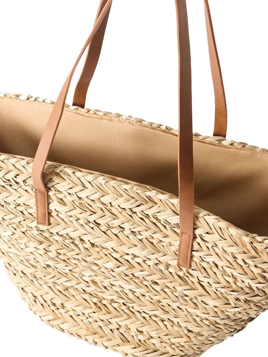 Damen-Schultertasche Oatmeal