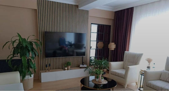 Έπιπλο TV Επιτοίχιο Λευκό 240x30x30εκ. Έπιπλο TV Επιτοίχιο Λευκό 240x30x30εκ.
