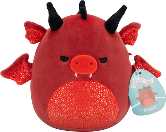 Jazwares Plush Squishmallows Salami The Dragon Red Dragon Valentine's Day for 3+ Years (Miscellaneous Designs)