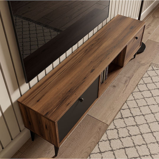 Έπιπλο TV Επιδαπέδιο Καφέ 138x30x42εκ. Έπιπλο TV Επιδαπέδιο Καφέ 138x30x42εκ.
