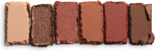 NYX Professional Makeup Ultimate Edit Petite Παλέτα με Σκιές Ματιών σε Στερεή Μορφή 01 Warm Neutrals 7.2gr