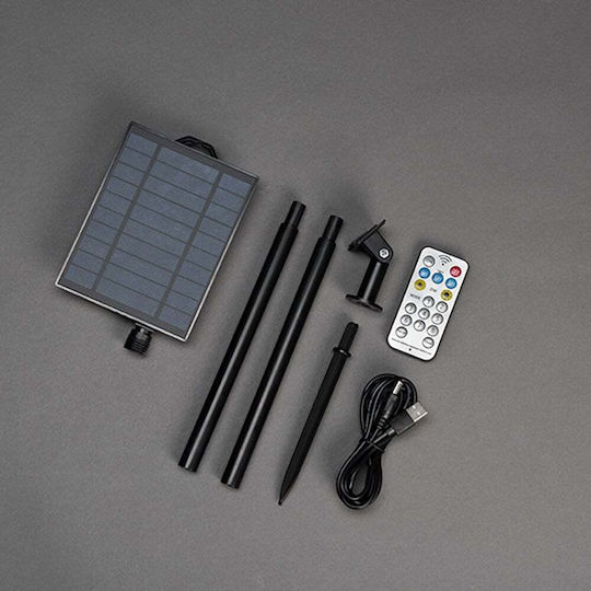 Konstsmide Lampă Solară Suspendată Ghirlandă Alb Cald 1800K cu Telecomandă