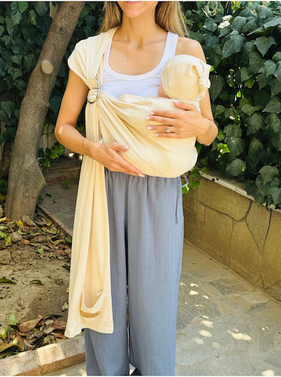 SteweHome Babytragetuch Sling Ring Beiges