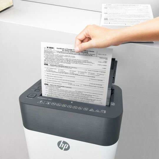 HP Καταστροφέας Εγγράφων Oneshred Cross Cut 100 Φύλλων με Κάδο 17lt