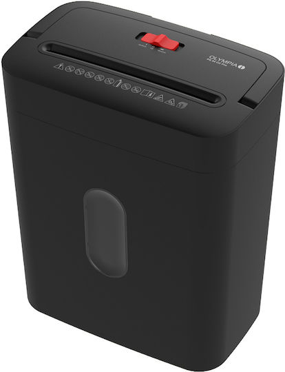 Olympia Shredder Ps 54 Cc Cross Cut 8 Sheets with 15lt Bin