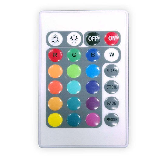 Techly Wall-Mounted Outdoor Light LED IP67 with RGB Light 35x35x17.5εκ.