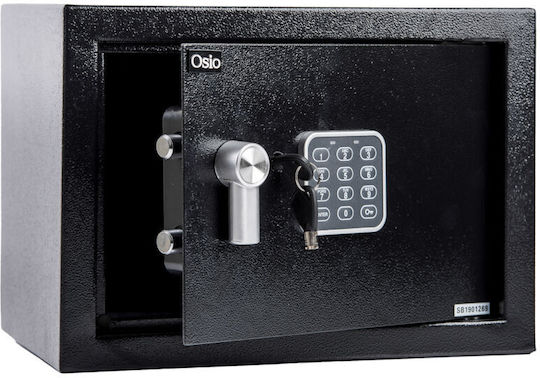 Osio Safe with Digital Lock L35xW25xH25cm OSB-2535BL