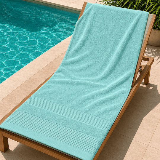 Astron Italy Aqua Hotel Bathroom Towel 150x80cm Turquoise Weight 550gsm