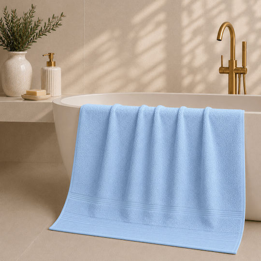 Astron Italy Set 6 Hotel Bathroom Towels 150x80 cm 550gsm Turquoise