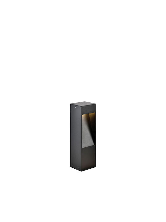 Viokef Outdoor Floor Lamp Small Post with Warm White Light Bronze