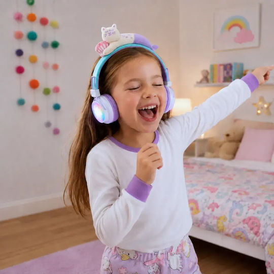 Marcus & Marcus Wireless Bluetooth Kids' On Ear Headphones with 40 Hours Playing Time Gatogorgona