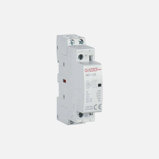 Ρεле за фаза Захранване 20Спецификация Двуполюсно с Напрежение 230V