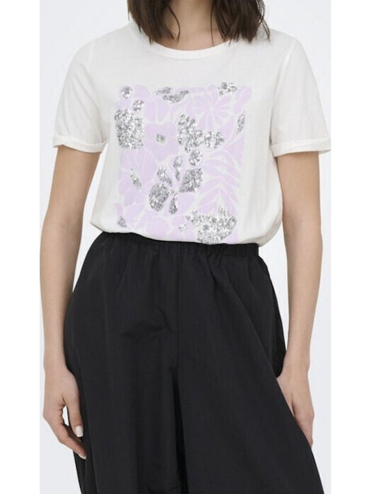 Damen T-Shirt Weiß
