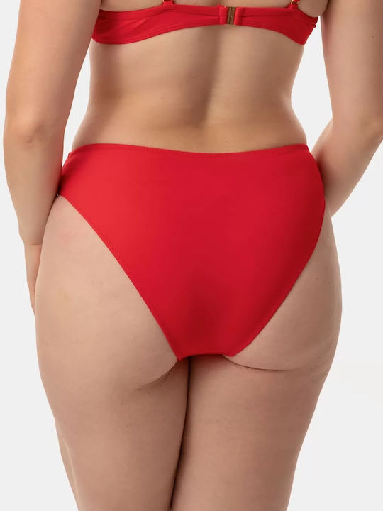 Bikini Inferioare Slip Fărdeșuri Înaintemă Κόκκινο