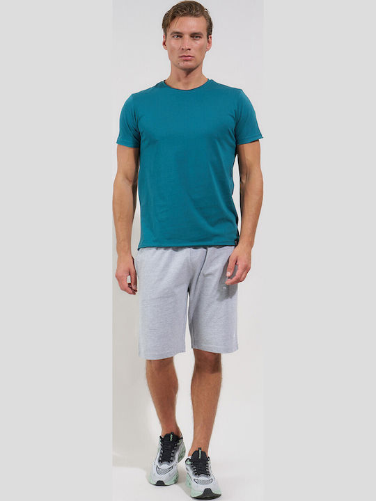 T-shirt Πετρολ
