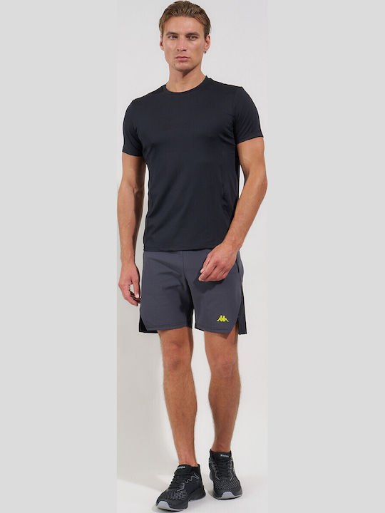 Wolly Gym Αθλητικό T-shirt Μαυρο