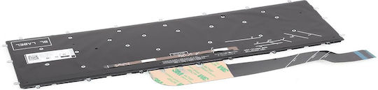 Dell Inspiron 15-5565 Задно Осветяване Лаптоп Клавиатура Вариант 2