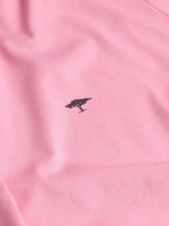 Herrenblusen Kurzarm T-Shirt Rosa