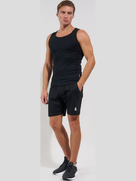 Sportliche Herrenbluse Schwarz