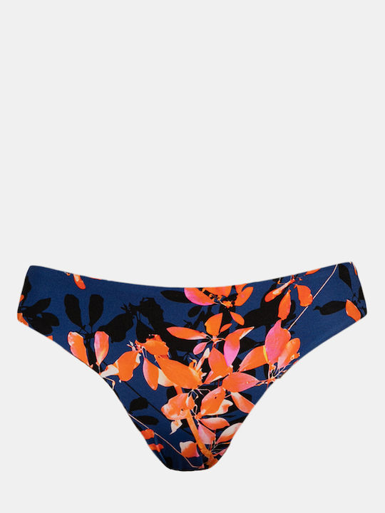 Orchid Print Bikini Slip Orchid BP3354.orchid