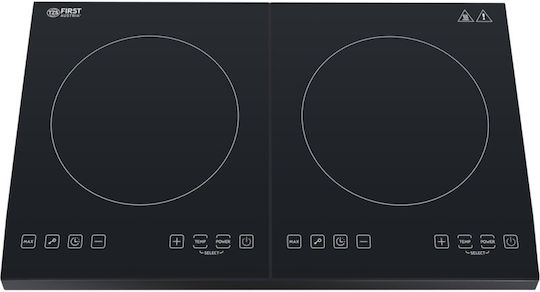 First Austria Fa50954 Electric Inductive Double Burner 3.5kW 61x42.5x10.5cm