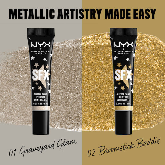NYX Professional Makeup Sfx Mov/alb Graveyard Glam 8ml