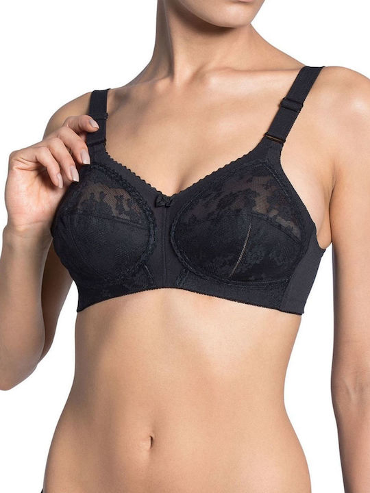 Doreen Lace Bra without Padding without Underwire Black