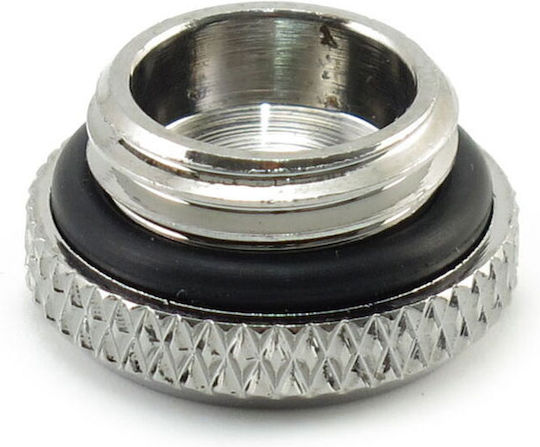 G1/4 Inch Thread Stop Plug V2 10 Pack Chrome