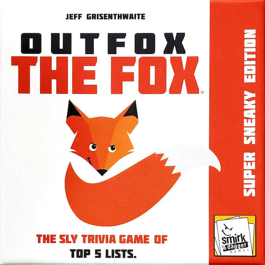 Επιτραπέζιο Παιχνίδι Outfox The Fox για 2-4 Παίκτες 5+ Ετών (EN) Smirk & Dagger Games
