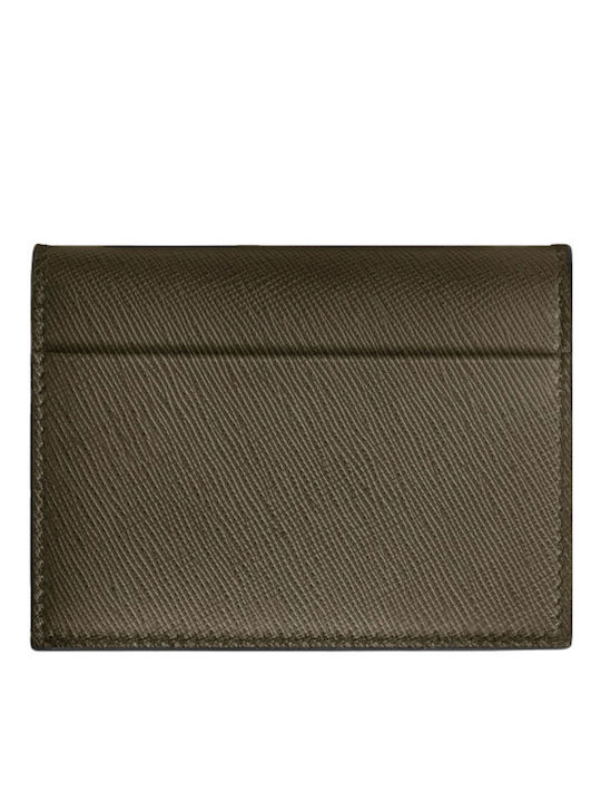 Sartorial Leder Herrenbrieftasche Khaki