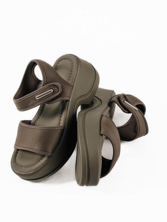 Women's Flat Sandals Sporty Green