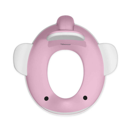 Kindsgut Toddler Toilet Seat Whale Pink