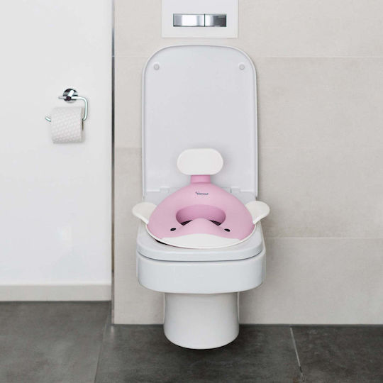 Kindsgut Toddler Toilet Seat Whale Pink