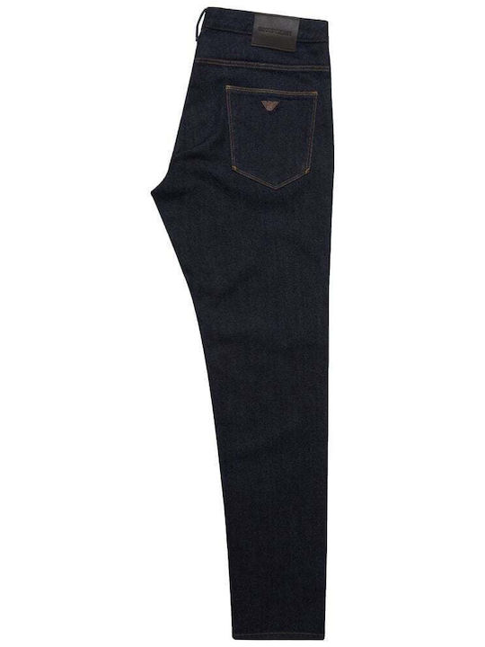 Herren Jeanshosen Elastisches Slim Fit Blau