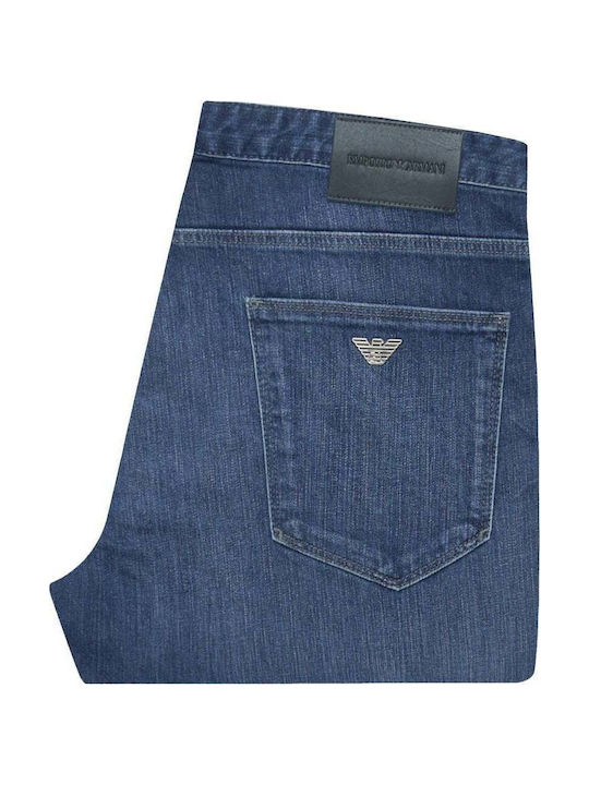 Men's Jeans Pants with Slim Fit Blue